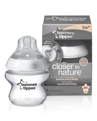 Tommee Tippee Plast Feed Bottle 150ml BPA